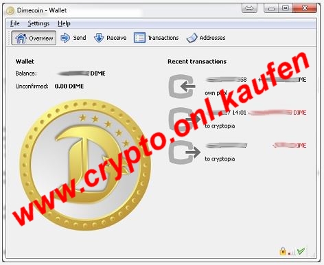 www.crypto.onl.kaufen Dime Coin DimeCoin