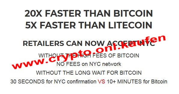 www.crypto.onl.kaufen NewYorkCoin NewYork Coin NYC Verkaufen Kaufen